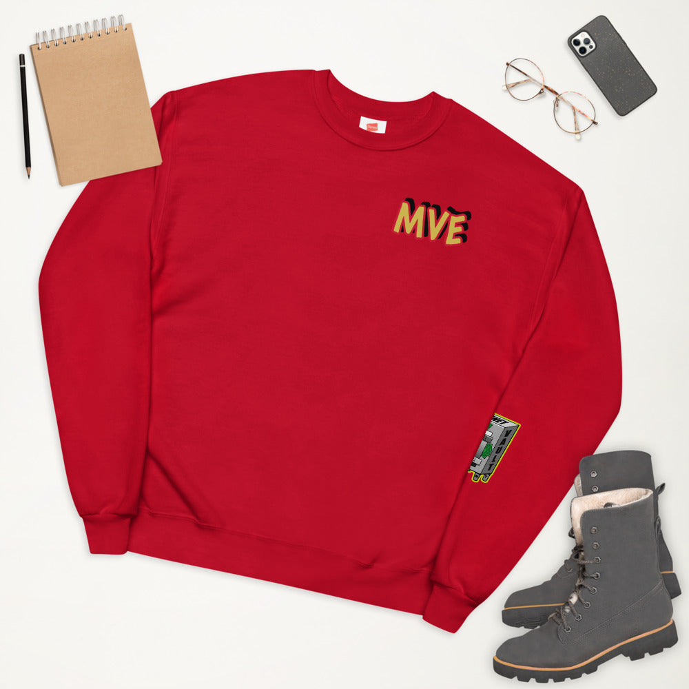 MVE fleece sweatshirt