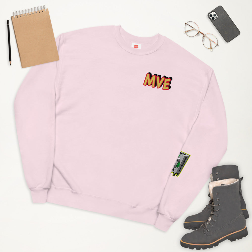 MVE fleece sweatshirt